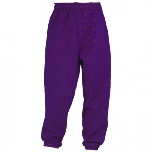 Bright Little Stars COMPULSORY Jogging Bottoms (Plain Purple)